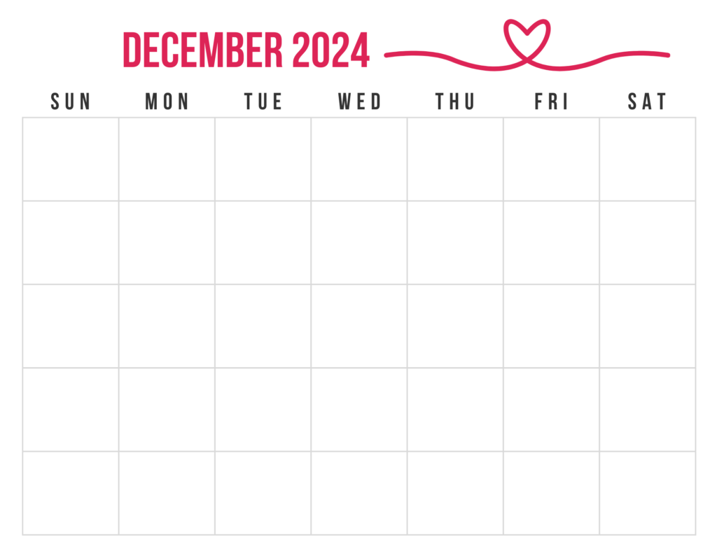 Printable-December-2024-Blank-Calendar-Style-12